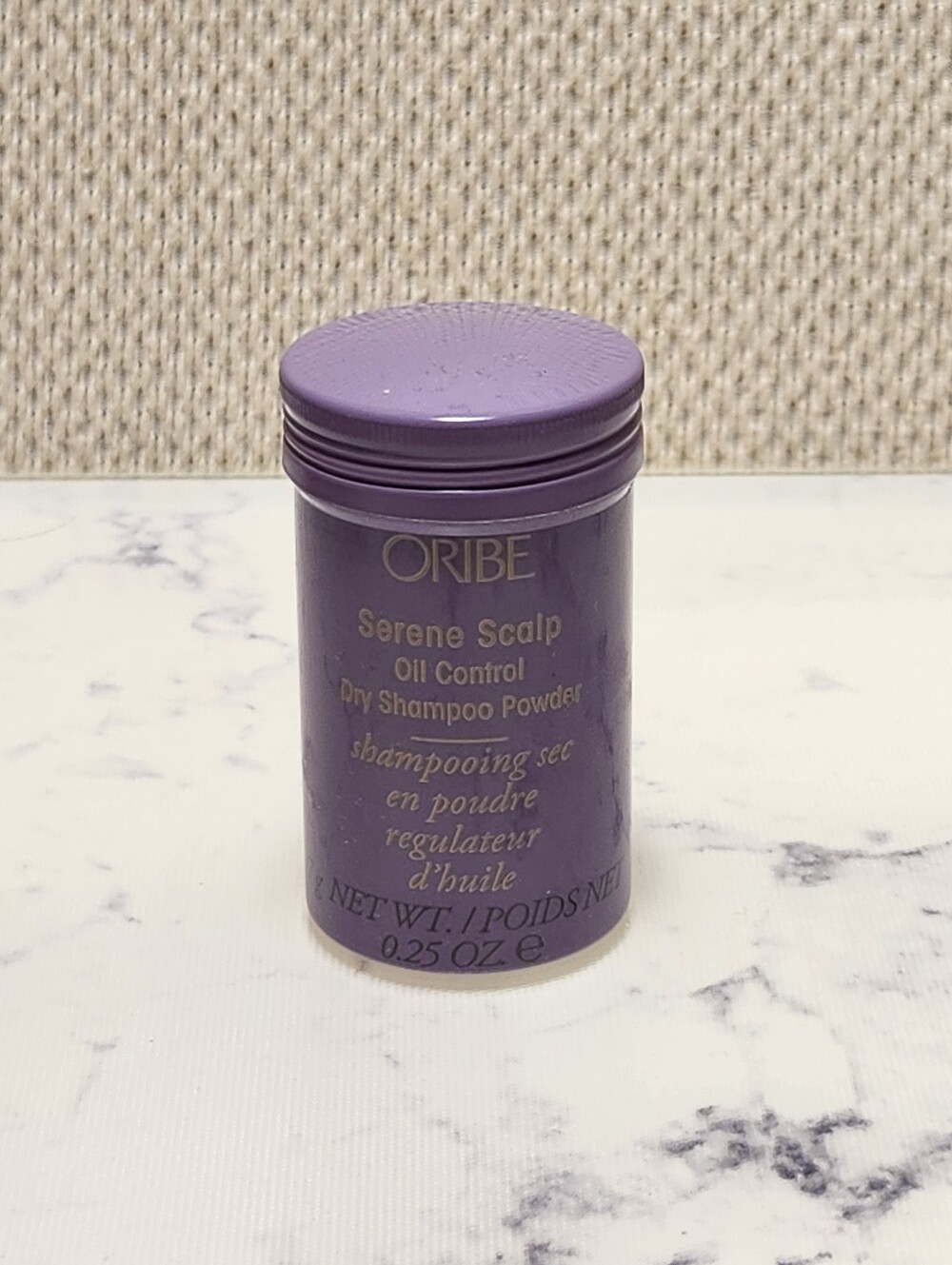 Oribe Serene Scalp Dry Shampoo Powder .25 Oz Travel Size
